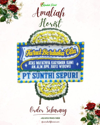 Papan Bunga Duka di Weda Timur