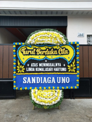 Papan Bunga Duka di Weda Timur